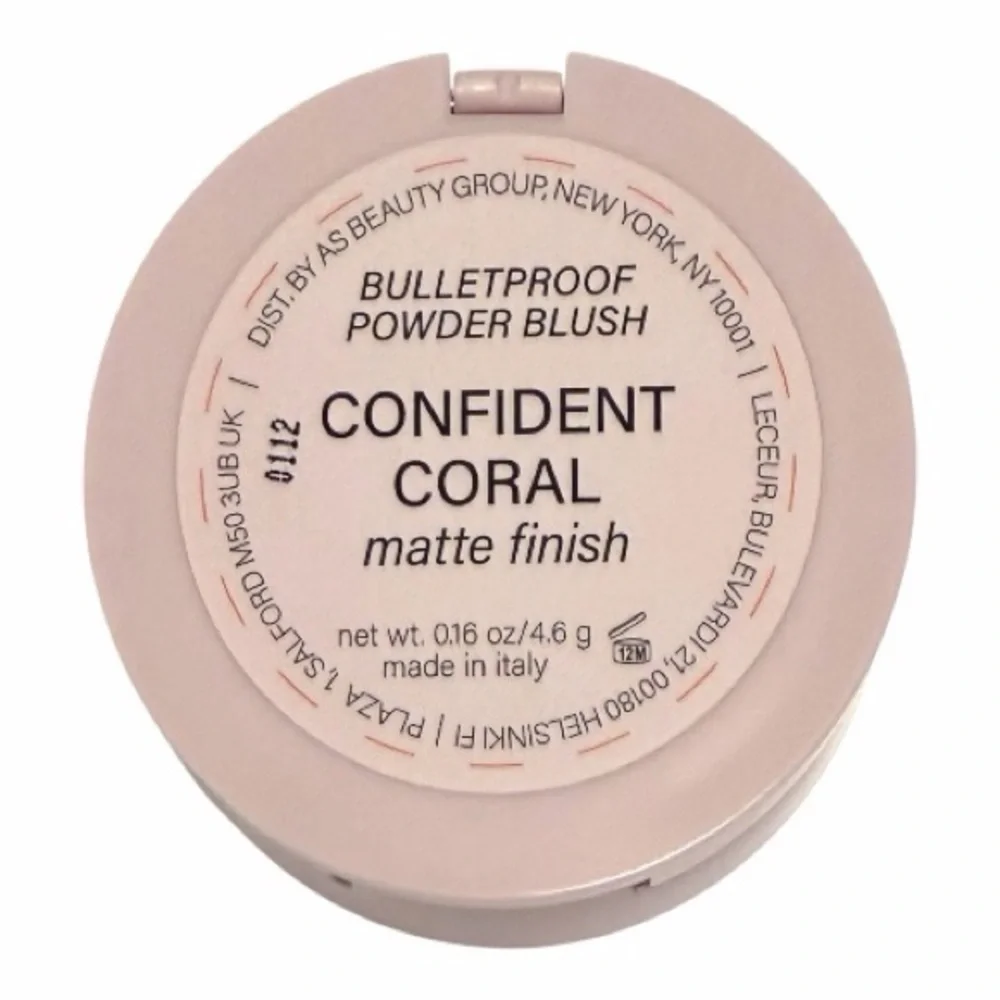 Mally Beauty Face Makeup Bundle Anti-Powder Quick Fix Blush Confident Coral New
